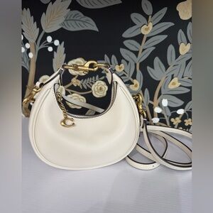 Coach Jonie Bag in Chalk with Brass